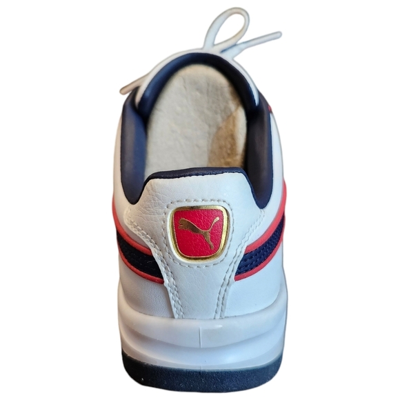 Puma Kids Sneakers - White and Navy - Picture 8 of 15